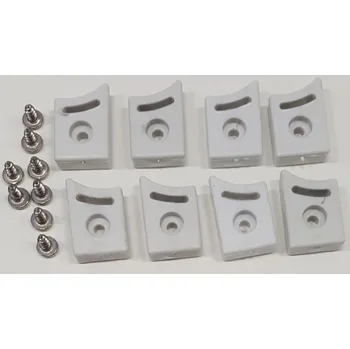 Aqualine ARLEN ALAIN set 4 horních a 4 spodních dorazů pro pojezdy - NDBTRD6