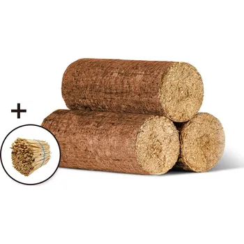 Tuhé palivo Dřevěné válcové brikety MIX PREMIUM, 830 kg