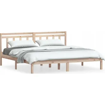 Postel Rám postele, 180 x 200 cm, masivní dřevo