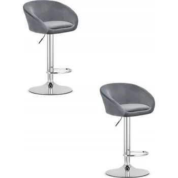 Barová židle Barová Židle Leobert , šedá, 103 cm, látka