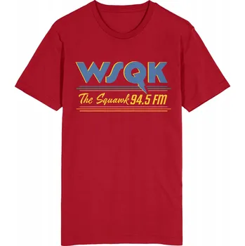 Dětská móda Tričko STRANGER THINGS WSQK Squawk Seriál Netflix DJ Hudba Rádio