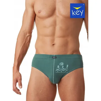 Slipy KEY Pánské slipy KOMFORTNÍ MPP 404 2 ks MIX M