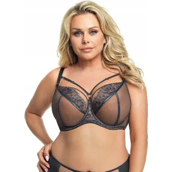 Podprsenka Podprsenka soft GORSENIA K496 PARADISE šedá 75M