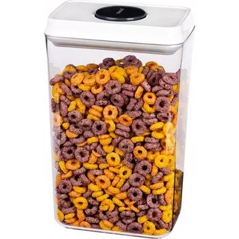 Dóza na potraviny NESTA Hermetické obdélníkové dózy na potraviny CRALEX Nesta 2,9 l, bílé