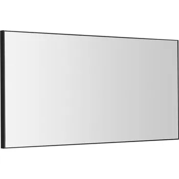 Zrcadlo Sapho AROWANA zrcadlo v rámu 100x50cm, černá mat - AWB1050