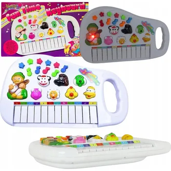 Hudební nástroj pro děti Vzdělávací hudební klavír pro děti Zvuky zvířat Tlačítka