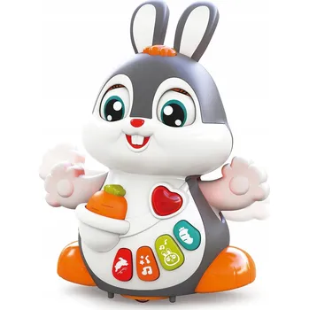 Hračka pro nejmenší Interaktivní Tančící Králík hračka pro miminko k lezení ZA5071