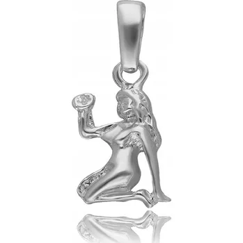 Přívěsek PANNA ZNAMENÍ ZVĚROKRUHU STŘÍBRNÝ PŘÍVĚSEK PŘÍVĚSEK PÁNSKÝ