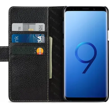 Pouzdro na mobilní telefon Flipové pouzdro Stilgut pro Samsung Galaxy S9 Plus, černé