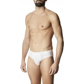 Pánské oblečení Pompea Slipy bílé barvy, velikost XL