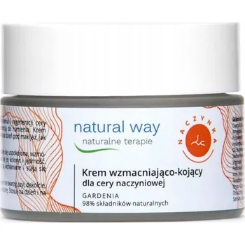 Pleťový krém Výživný krém na obličej Natural Way pro pleť s rozšířenými žilkami den a noc 50 ml
