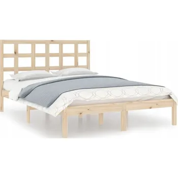 Postel Čalouněná postel VidaXL 120x200 cm, odstíny hnědé