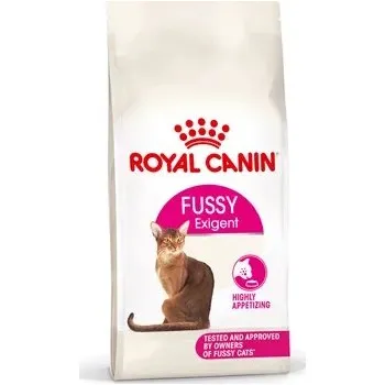 Krmivo pro kočku ROYAL CANIN Fussy Exigent 2x4kg suché krmivo pro dospělé vybíravé kočky