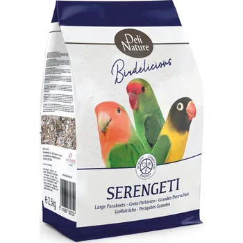 Krmivo pro ptáka Deli Nature Birdelicious Africký papoušík 2,5 kg