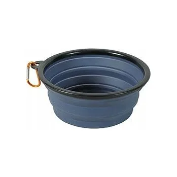 Miska pro psa ZOLUX Skládací miska pro psa BIVOUAK 650 ml modrá