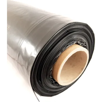 Krycí plachta Plachta silážní Varianta - balící., Plachty: 10 x 20 m / 0,125 mm rolo černá