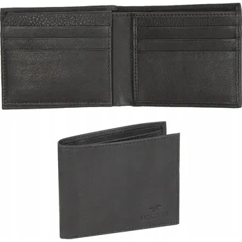 Peněženka Mustang peněženka z pravé kůže černá - unisex