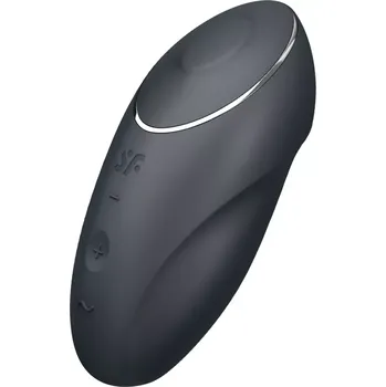 Vibrátor Satisfyer Tap & Climax 1 – klitorální stimulátor s poklepem (Satisfyer Tap & Climax 1 – nový poklepový stimulátor pro intenzivní orgasmus)