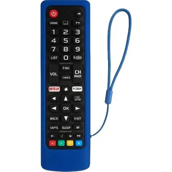 Pouzdro na mobilní telefon Silikonový obal ABK75095307 pro LG TV - Modrý
