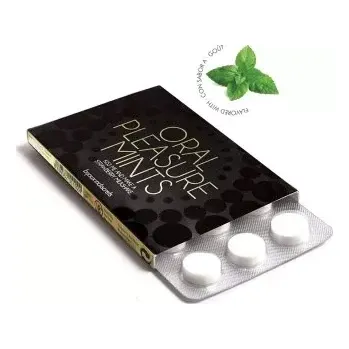 Bonbóny na orální sex Bijoux Indiscrets Oral Pleasure Mints Peppermint, 12 ks