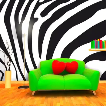 Tapeta Sablio Tapeta Vzor zebry - 336x220 cm