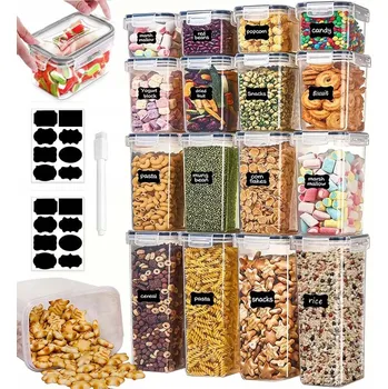 Dóza na potraviny Hermetická dóza na potraviny 2000 ml plast průhledná