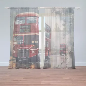 Záclona Sablio Záclony Londýn Double-decker 2: 2ks 150x250cm