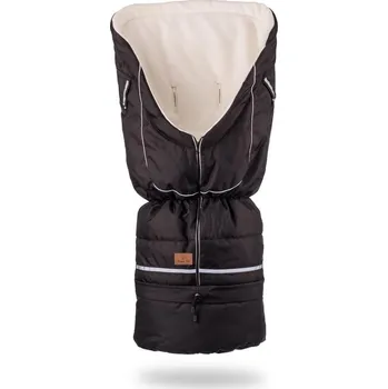 Fusak HappyBee zimní fusak Yetti 3v1 fleece černá