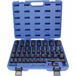 Sada kovaných nástrčných klíčů, 1/2", 9 - 30 mm, 40 ks - AHEX40F