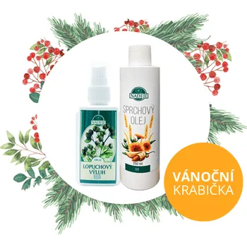 Dárková krabička Naděje - Vánoční krabička - Kosmetická krabička pro pokožku a vlasy č.3 VB23 350 ml