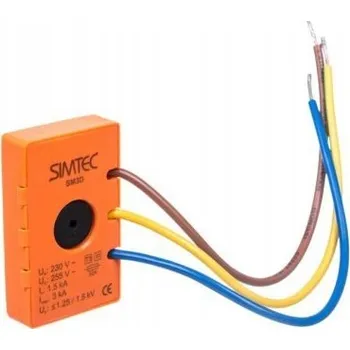 Jistič Omezovač přepětí Simet 1P 1500 A 230 V IP20 oranžový