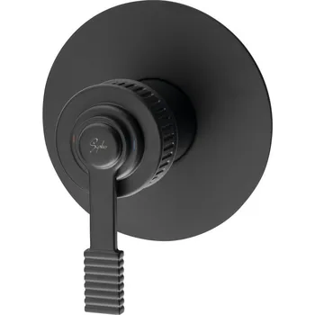 Vodovodní baterie Sapho VERSI podomítková sprchová baterie, 1 výstup, černá mat - RV041/15