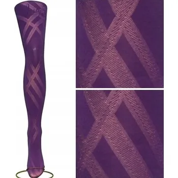 Dámské spodní prádlo Vzorované Punčocháče Calzamia 60 DEN, vícebarevné F004/32, velikost 3