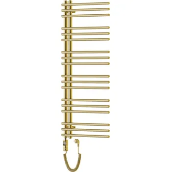 MEXEN/S - Neptun radiátor + topná tyč 1200 x 500 mm, 600 W, zlatá W101-1200-500-2600-50