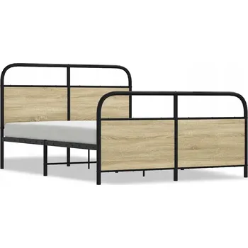 Ložnice Postel bez matrace, 120x200 cm, dub sonoma