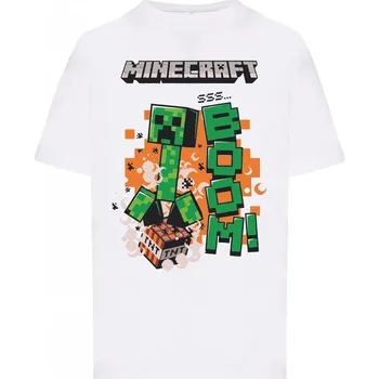 JHK dětské tričko bílé bavlna velikost 134/140