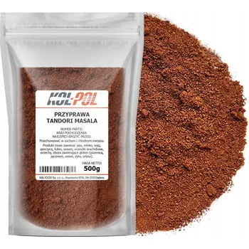 KOŘENÍ TANDOORI MASALA 500 g Indická aromatická směs bylin Kol-Pol