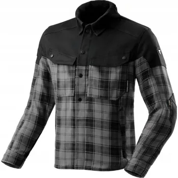 Moto bunda Motocyklová košile REBELHORN SHIFTER BLACK/GREY černá šedá + DÁRKY