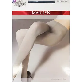 Dámské punčochy Punčocháče hladké Marilyn Micro 60den zelené forest velikost 3