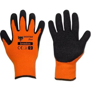 Pracovní rukavice BRADAS Zimní pracovní rukavice Winter Fox vel. 11