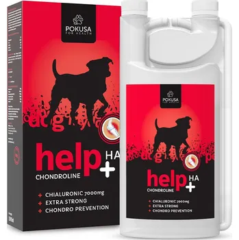 POKUSA ChondroLine Help + HA - doplňky stravy pro psy- 1000ml