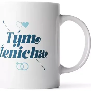 Sablio Hrnek Tým ženicha - 200 ml - espresso