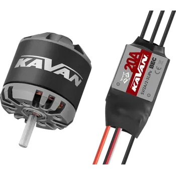 RC vybavení Combo set KAVAN C2830-1050 + KAVAN R-20B Plus