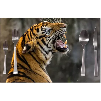 prostírání Sablio Prostírání Řvoucí tygr: 40x30cm