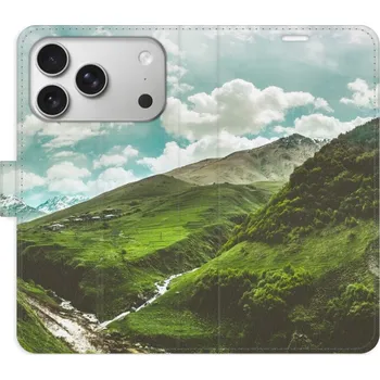 Pouzdro na mobilní telefon Flipové pouzdro iSaprio - Mountain Valley - iPhone 17 Pro