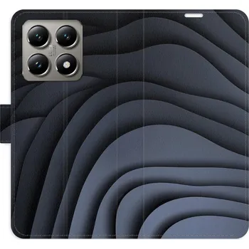 Pouzdro na mobilní telefon Flipové pouzdro iSaprio - Dark Waves - Xiaomi 14T