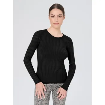 Dámský svetr Sinsay - Svetr s dlouhými rukávy - černá - 369EU-99X - 369EU-99X-L