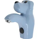 Sapho KID Senzorová stojánková keramická baterie 6V DC (4xAA), pes, modrá - PS402B