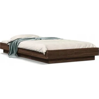 Postel Jednolůžková dřevěná postel VidaXL 90x220 cm, vícebarevná