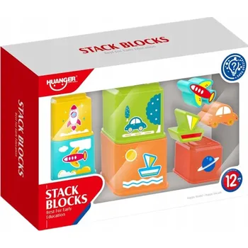 KYBLÍČKY PYRAMIDA VĚŽ TŘÍDIČ VOZIDLA DO KOUPELE